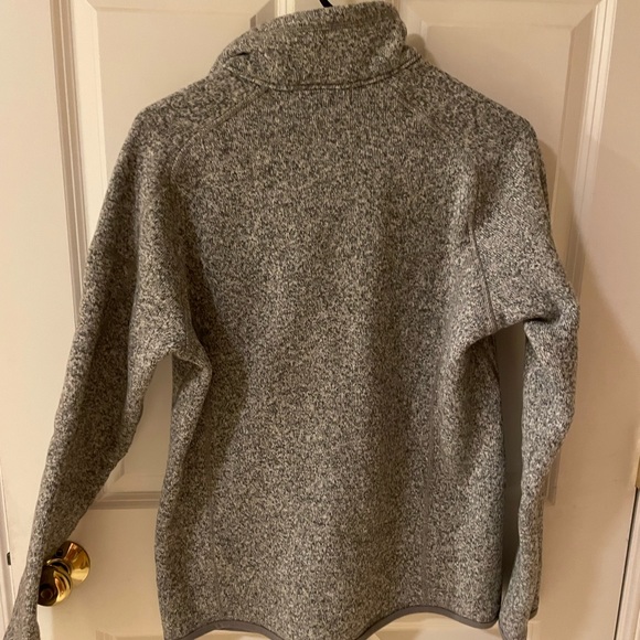 Like New Patagonia Women's Better Sweater® 1/4-Zip Fleece - Birch white - Picture 3 of 3